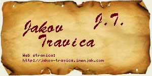 Jakov Travica vizit kartica